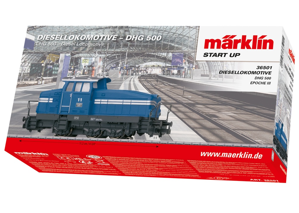 Märklin 36501 - Locomotive diesel DHG 500 - HO