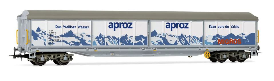 Rivarossi HR6580 - Wagon container "Aproz" SBB-CFF - HO