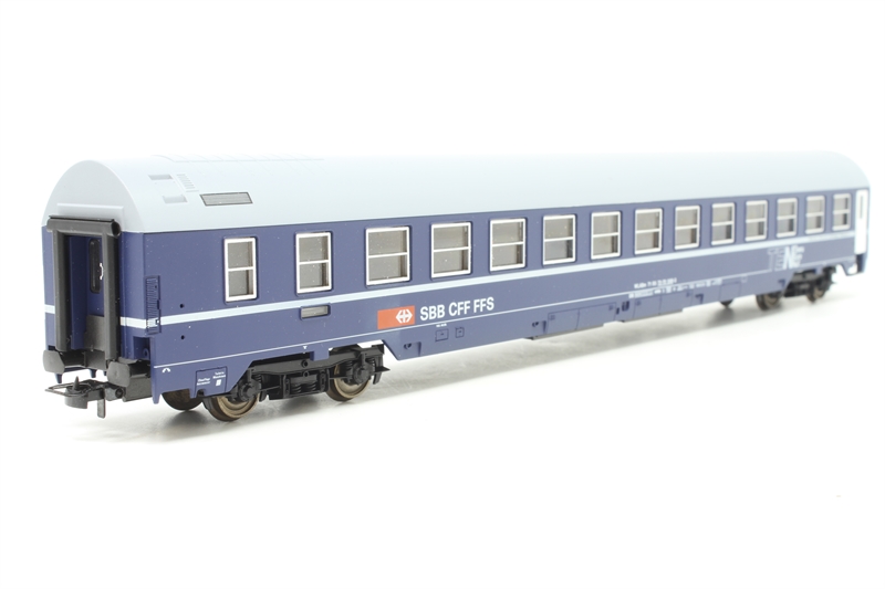 Rivarossi 3594 - Wagon lits MU 71 85 72-70 598-3 (Jubilé 50 ans Rivarossi) - SBB-CFF-FFS - HO