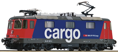 Roco 72404 Locomotive électrique 421 387-2 "Cargo" SBB - HO