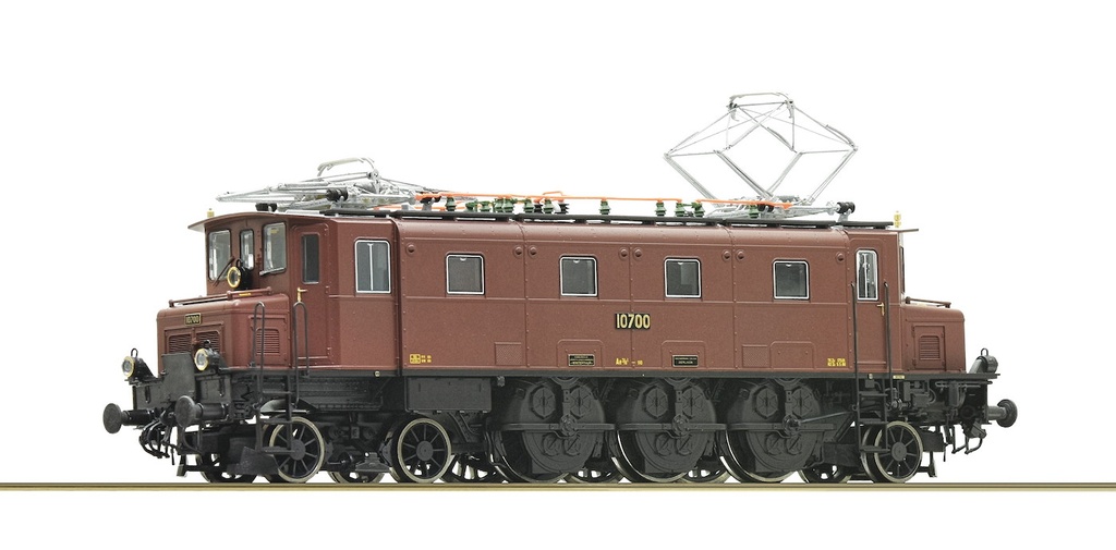 Roco 62400 - E-Lok Ae 3/6 II SBB N° 10439 - brune - Continu - HO