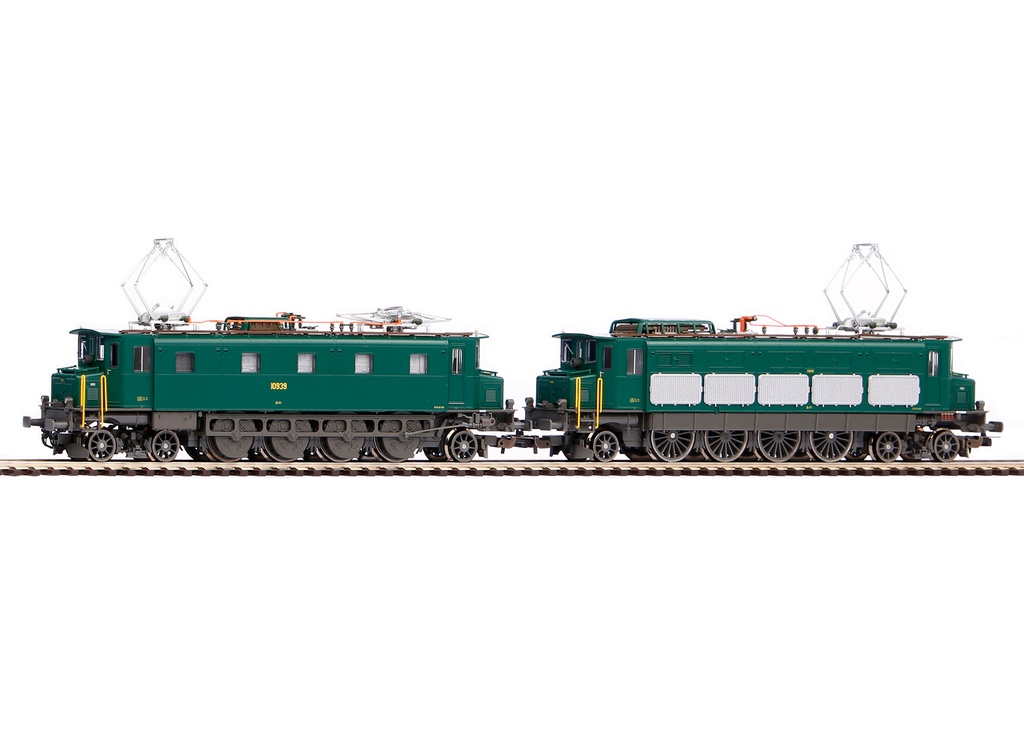 Piko 97784A et B - Locomotives électriques  Ae 4/7 N° 10939 et 11009 SBB-CFF - Digital Sound -HO