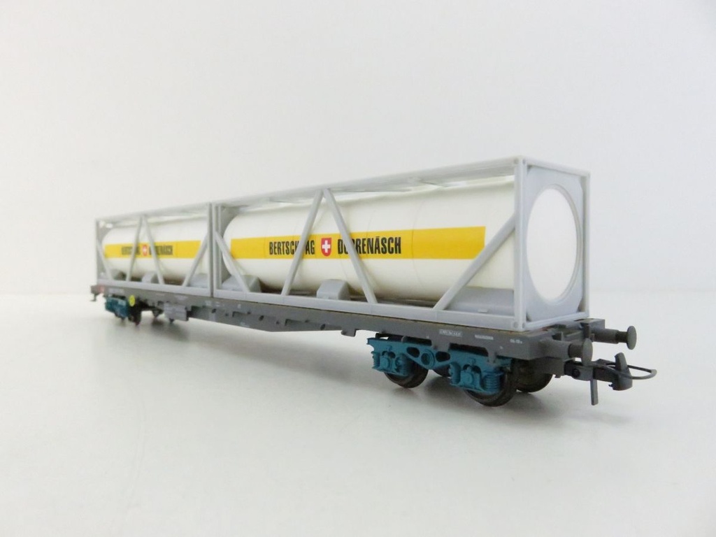 HAG 77061 - SBB Wagon container "Bertschi" 30" - DC- HO