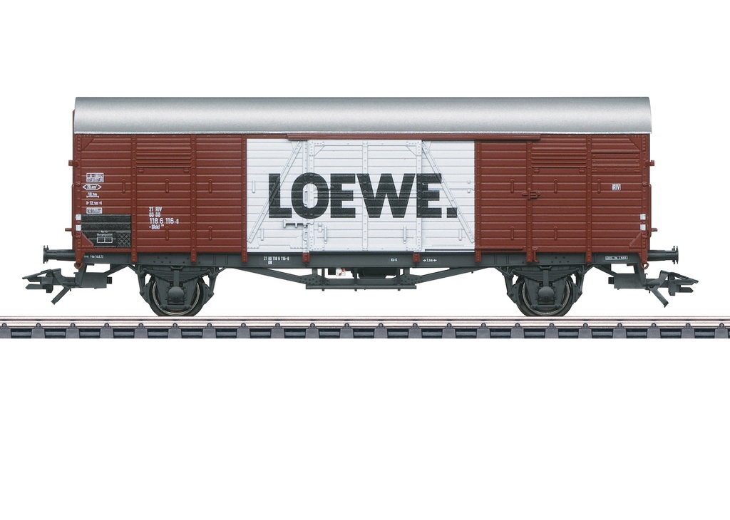 Märklin 46155 - Wagon conteneur fermé "Loewe." - HO