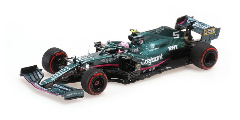 Minichamps Aston Martin Azerbaijan GP 2021 - Sebastian Vettel 1/43