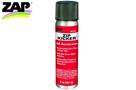 ZAP ZPT15 - Zip Kicker accélérateur pour cyano - Aerosol Spray 56.7 g