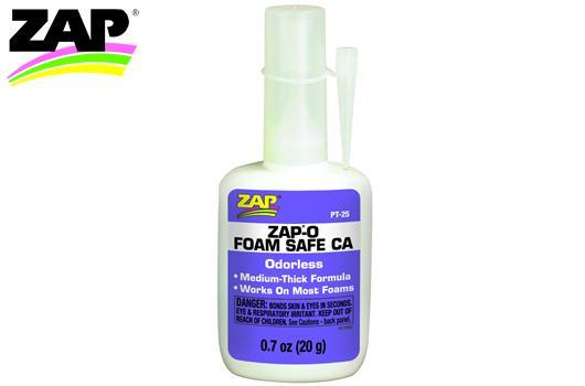 ZAP 25 - Colle Formule épaisse - Inodore Medium - 20 g