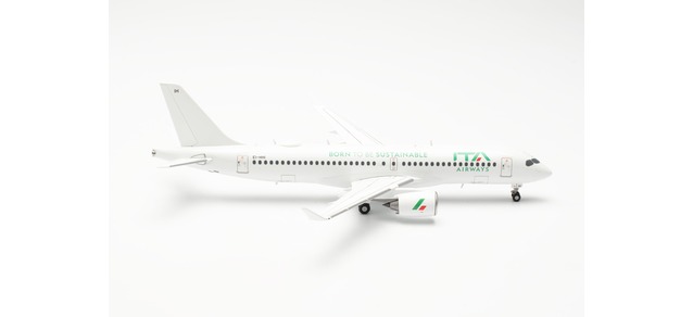 Herpa 572705 -  ITA Airways Airbus A220-300 "Born to be Sustainable"- 1/200