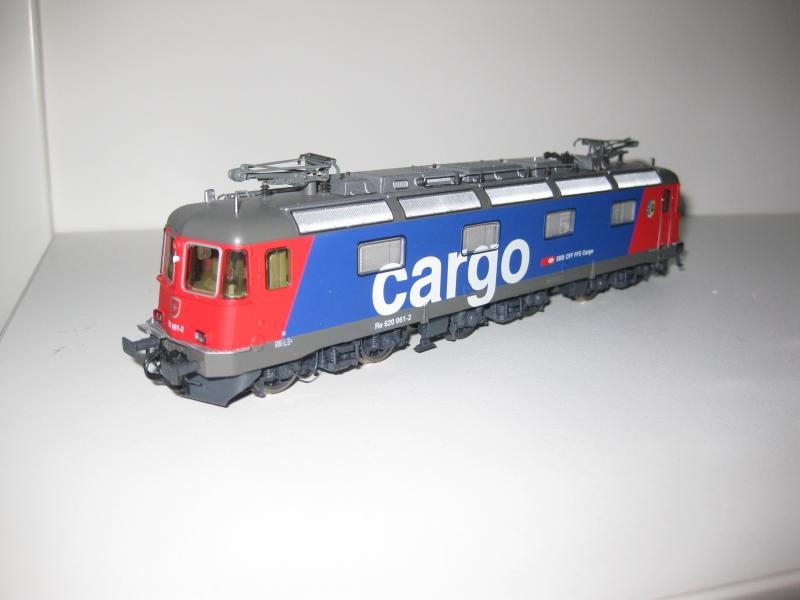 Roco 63734.1 - Locomotive électrique Re 6/6 Cargo "Gampel Steg"- HO