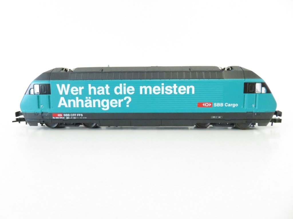 Roco 63516 - Locomotive électrique SBB 460 074-8 "Wer hat die meisten Anhänger ?"- HO