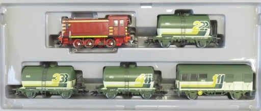 Märklin 2846 - Coffret de train (5 pièces) de nettoyage de la voie des Chemins de Fer Luxembourgeois (CFL) - HO