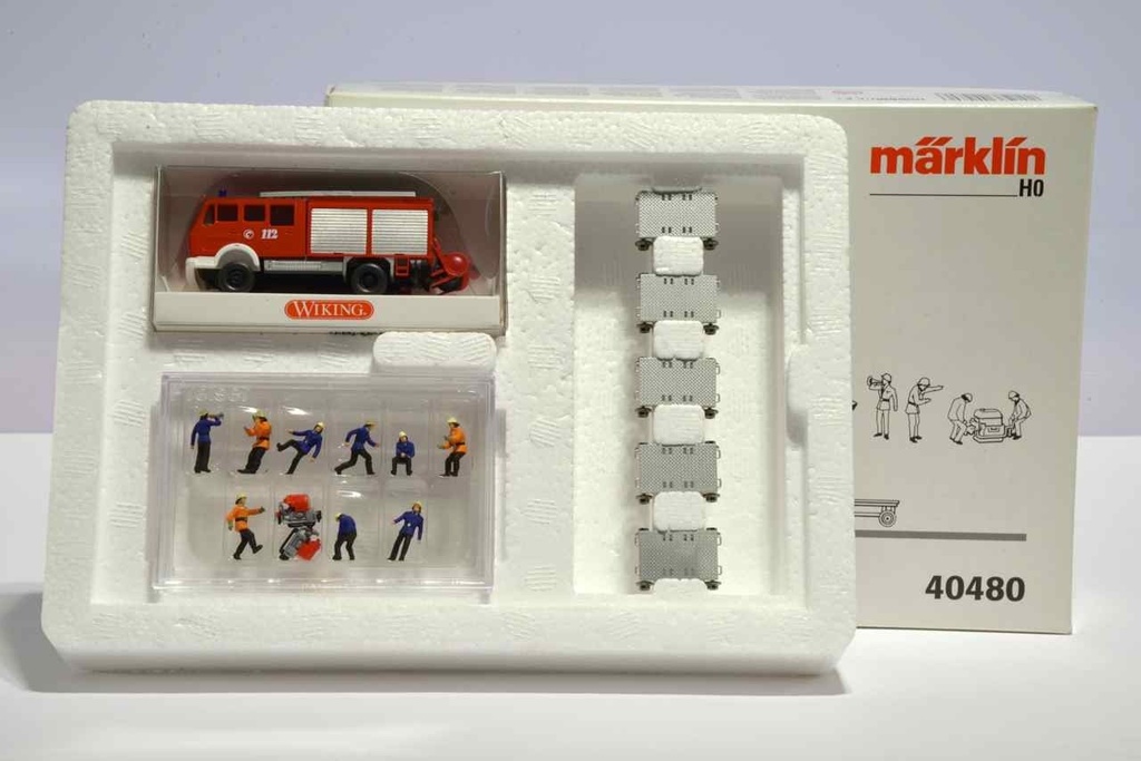 Märklin 40480 - Coffret Set complémentaire au "train de secours en tunnel" - HO