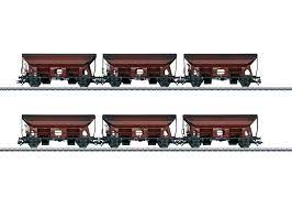 Märklin 46316 - Coffret de 6 wagons à déchargement automatique - DB - HO