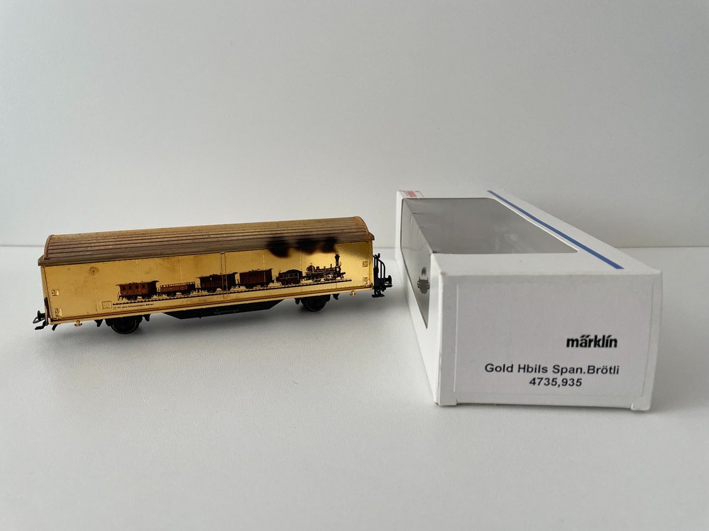 Märklin 4735,935 - Wagon Gold Hbils Span Brötli - HO