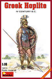 MiniArt 16013 - Figurine Greek Hoplite IV Century B.C. - 1/16