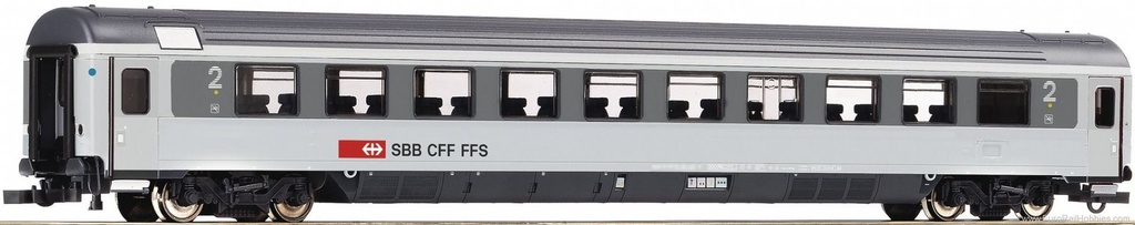 Roco 64681 Wagon EuroCity 2ème classe - SBB-CFF-FFS - HO