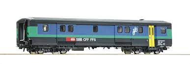 Roco 74568 Wagon Train de grande ligne "Papagei" - Bagages - SBB-CFF-FFS - HO