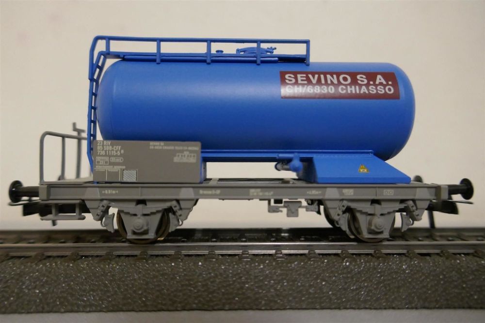 Liliput L225024 - Wagon citerne "Sevino S.A. Chiasso" - SBB-CFF - HO