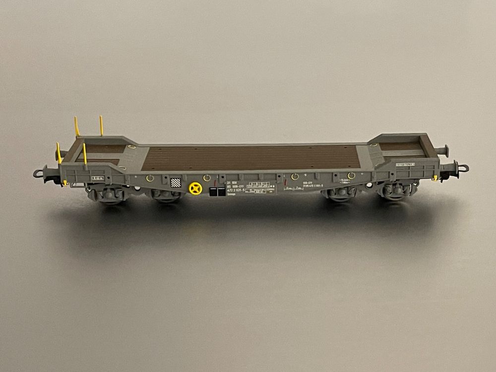 Liliput L235889 - Wagon Transport de chars de grenadiers ou de camions - SBB-CFF - HO