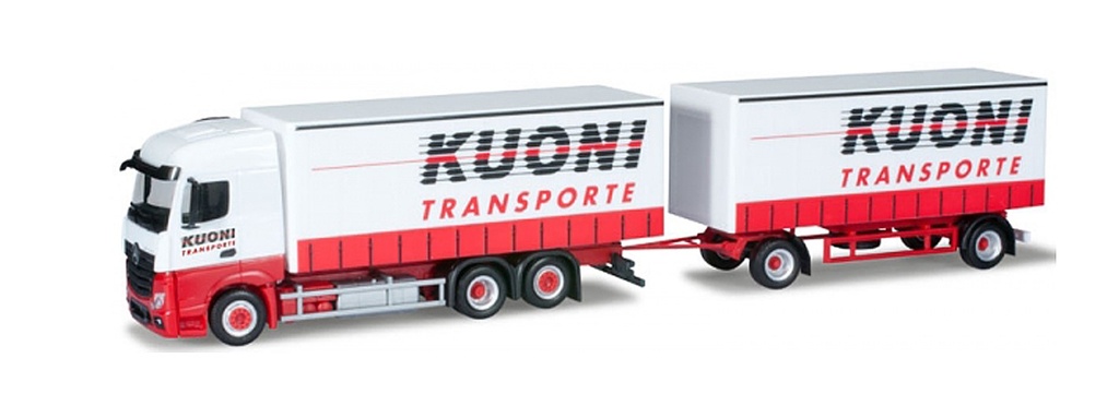 Herpa 913737 - Daimler MB Actros 11 HZ "Kuoni" (CH)- 1/87