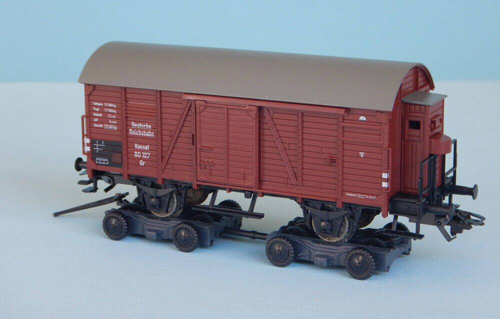 Märklin 46821 - Wagon marchandises sur rolle "DRG" - HO