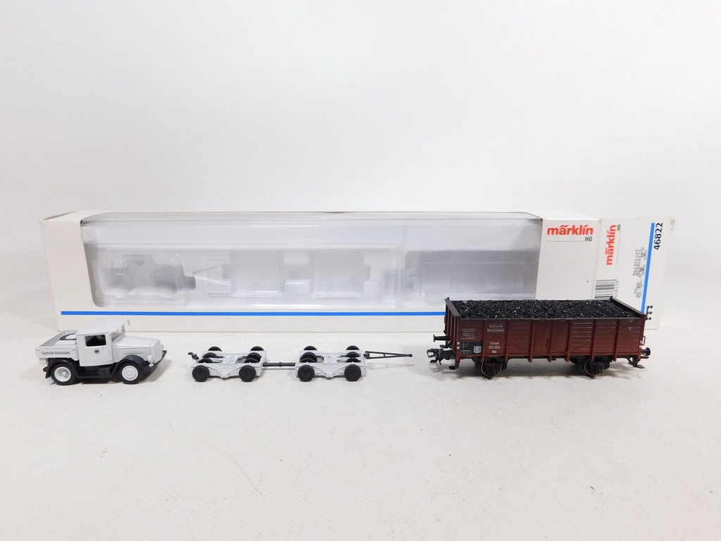 Märklin 46822 - scooter routier "Culmeyer" w/DRG Box Car "DRG" - HO