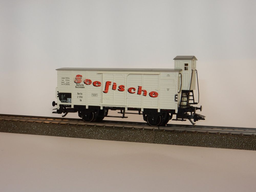 Märklin 46951 - Wagon marchandises frigorifique "Seefische" - DB - HO