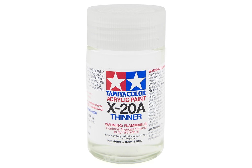 Tamiya 81030 - X-20A Thinner acrylique - 46ml