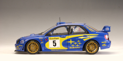 IXO - Subaru Impreza S7 WRC Rally GreatBritain'01   #5 - Burns/Reid - 1/24