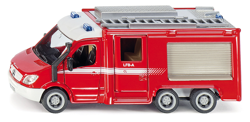 SIKU 2113 - Camion Pompiers Mercedes-Benz Sprinter 6X6 - 1/50