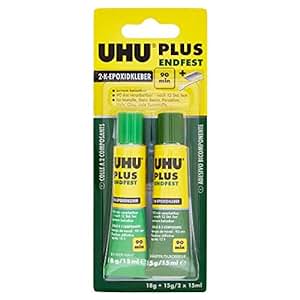 UHU Epoxy 20 min. 45670 - Colle 2 composants 2 x15 ml