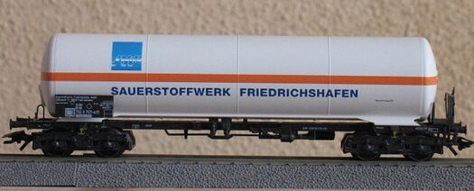 Märklin 48482 - Wagon-citerne à gaz SWF Sauerstoffwerk - DB - HO