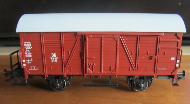 Märklin 48751 - Wagon de marchandises couvert G 20 - DB - HO