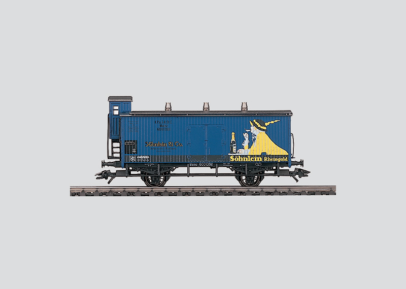 Märklin 48926 - Wagon réfrigérant privé, immatriculé au chemin de fer royal prussien et grand-ducal de Hesse (K.P.u.G.H.St.E.) - HO