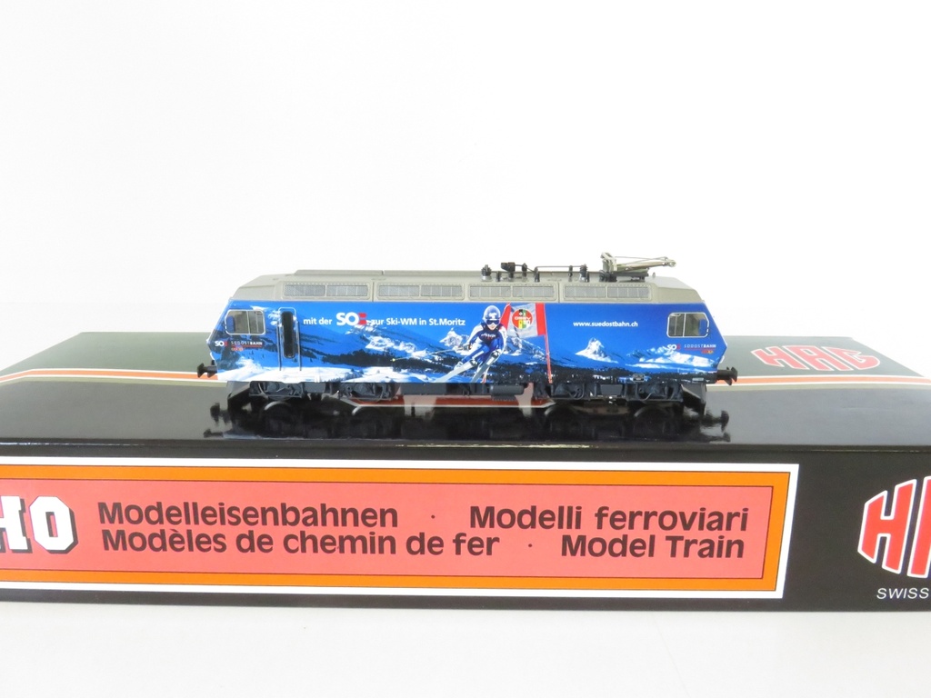 HAG 186 - Locomotive Re 4/4 BT - SKI-WM 2003 - HO