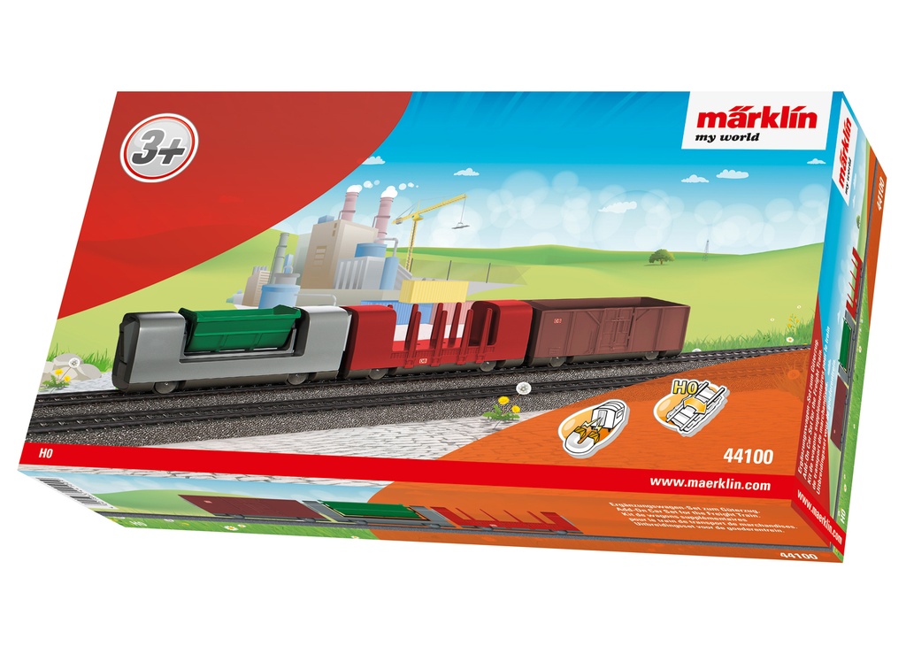 Märklin 44100 Kit wagons suppl. pour train marchandises - My World