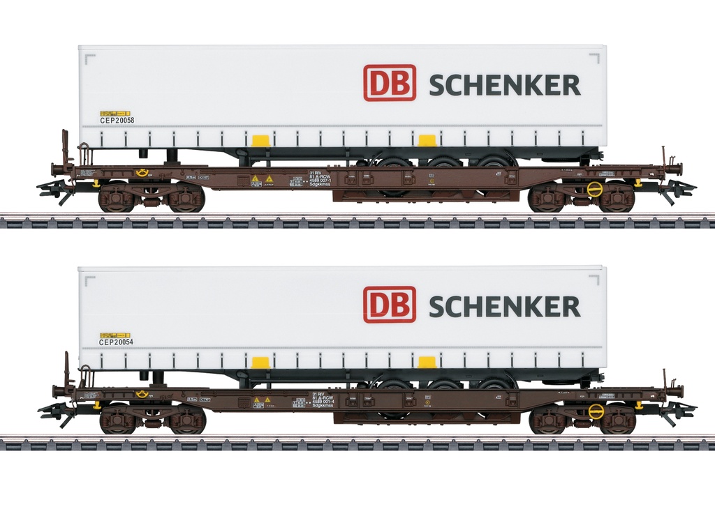 Märklin 47110 - Coffret de wagons-poches "DB-Schenker" HO