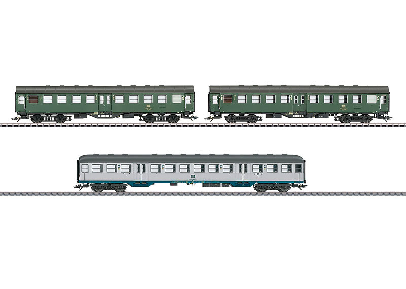 Märklin 41322- Coffret de 3 voitures pour train express 2 - DB - HO  