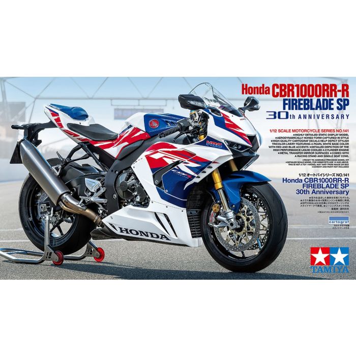 Tamiya 14141 - Honda CBR1000RR-R Fireblade SP - 30th Anniv. - 1/12 