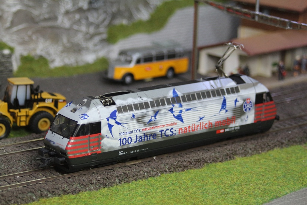 Roco 43864 - Locomotive électrique Re 460 "100 ans TCS" - SBB - 460 022-7- (AC) - HO 