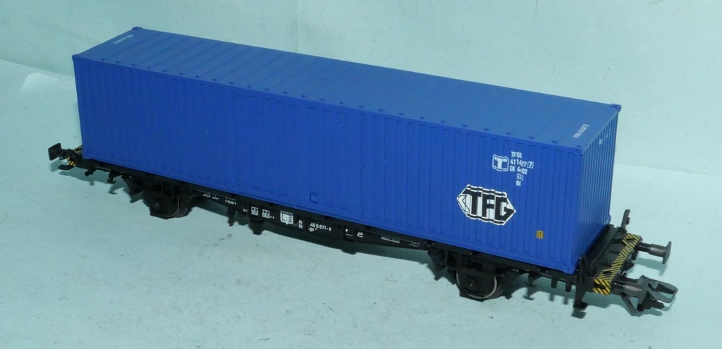 Märklin 4769 - Wagon porte-conteneurs "TFG" DB - HO  