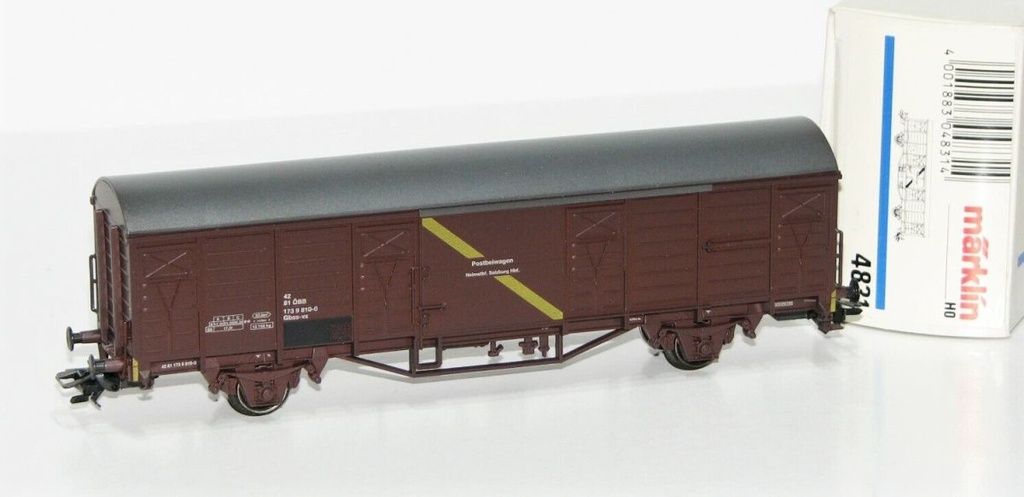 Märklin 4831 - Wagon à marchandises fermé "La Poste Autrichienne" - ÖBB - HO  