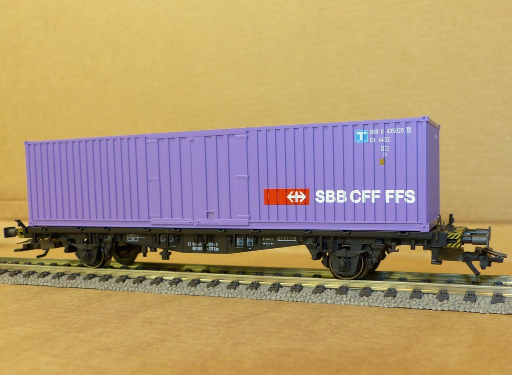 Märklin 4852 - Wagon Container - SBB-CFF - HO