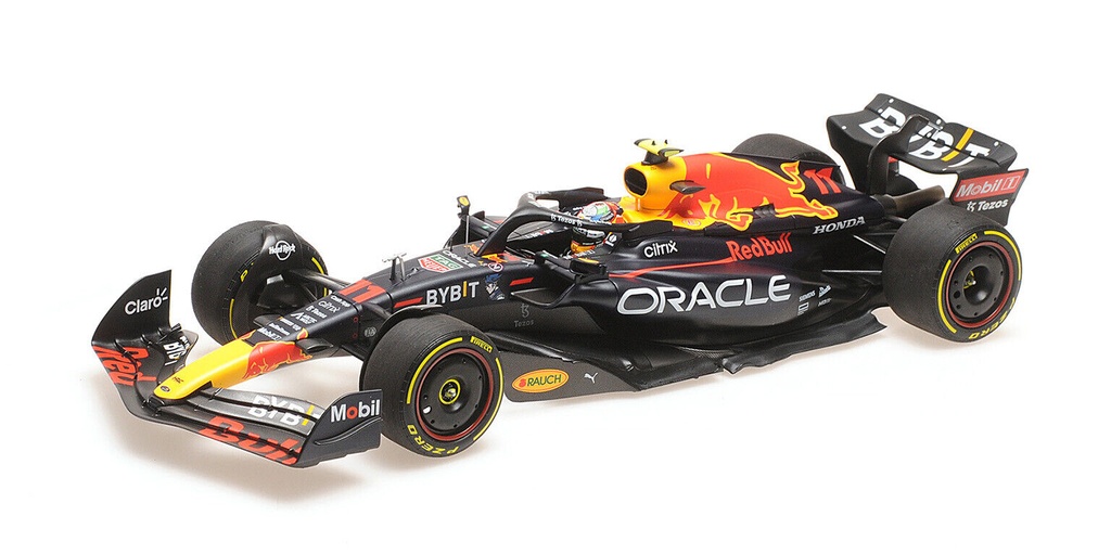 Minichamps Red Bull Racing RB18 Sergio Perez Abu Dhabi GP 2022 - 1/18 