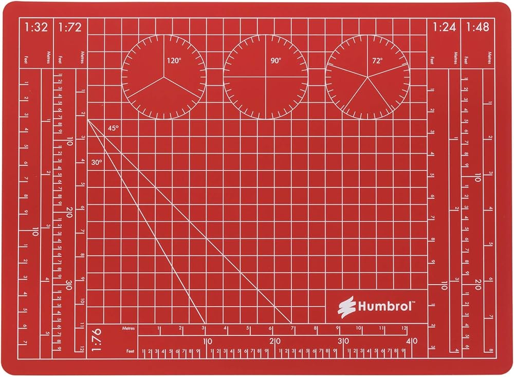 Humbrol AG9155 - Cutting Mat (tapis de découpe) A4