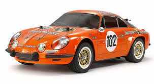 Tamiya 58708 - Alpine A110 "Jägermeister 1973" - Chassis M-06 - Radiocommandée - 1/10 (Sans équipement RC)