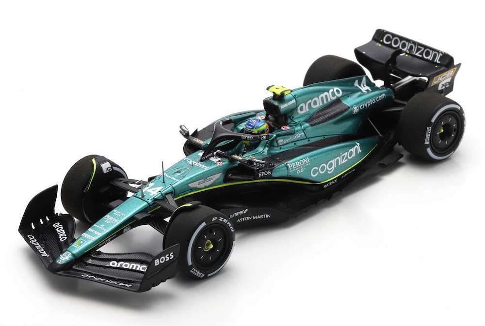 Minichamps - Aston Martin Aramco Cognizant Formula One Team AMR23 - 3ème Bahrain GP 2023 - F. Alonso - 1/43 