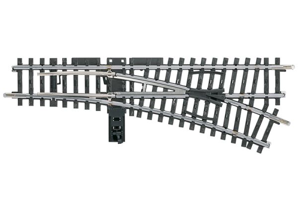 Märklin 2266- Voie K - Aiguillage droite -168,9mm - R 424,6mm - 22,5° HO 