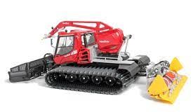 JC 0410 - Pistenbully 400 avec treuil - 1/32 - rouge 