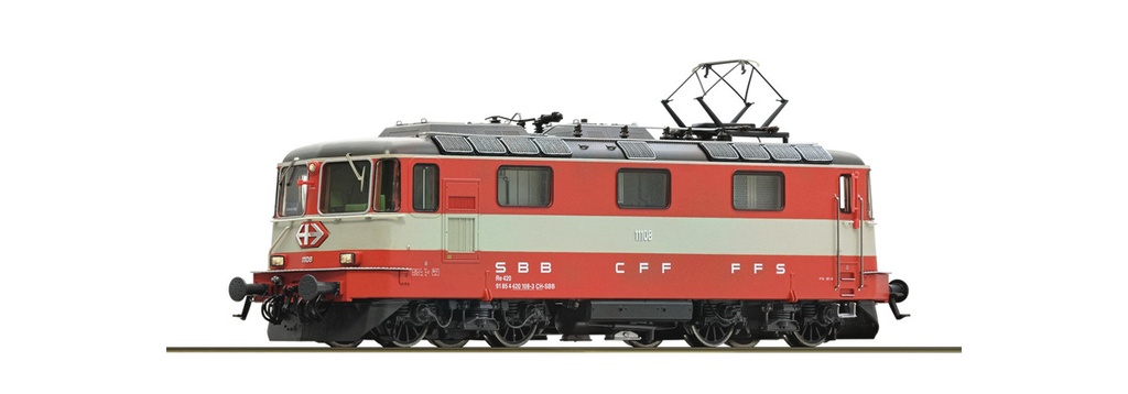 Roco 7520002 - Locomotive électrique Re 4/4 II - 11108 „Swiss Express“, SBB- CFF- FFS - AC - HO 